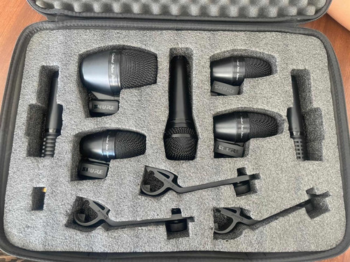 Kit Micrófonos Para Batería Shure Pgadrumkit7