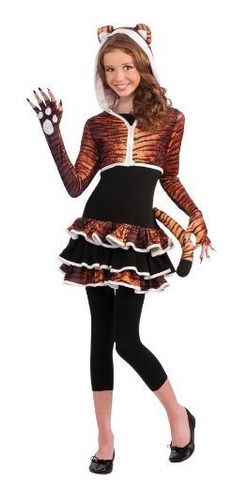 Drama Rubie Queens Tween Tigress Traje - Tween Medium (2-4).