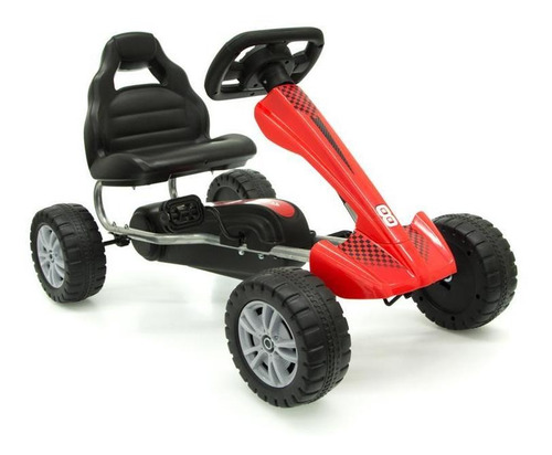 Go Kart Montable Para Niños De 3 A 6 Años Color Rojo