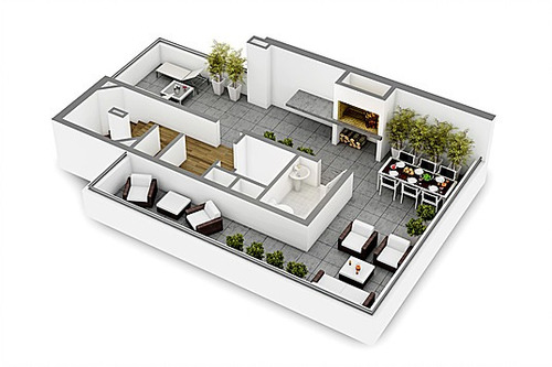 Imagen 5 de 10 de Apartamento 2 Dormitorios - Parque Batlle - Vis