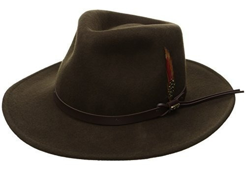 Sombrero De Fieltro Aplastable De Scala Classico Para Hombre