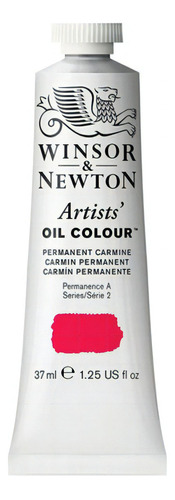 Tinta a óleo Winsor & Newton Artist 37 ml S-2 cor para escolher a cor Carmin S-2 No 479