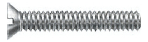 Parafuso Rosca Máquina Com Cabeça Chata 3/16 X 2 Nac