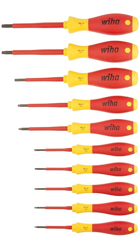 Wiha 32592 Torx Destornillador Con Mango Softfinish, 1000 V,