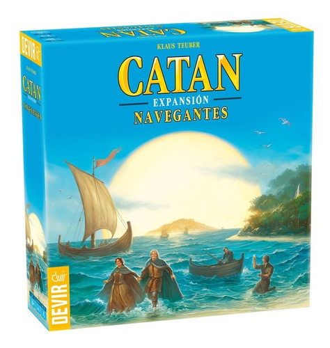 Imagen 1 de 2 de Juego De Mesa Catan: Navegantes De Catan