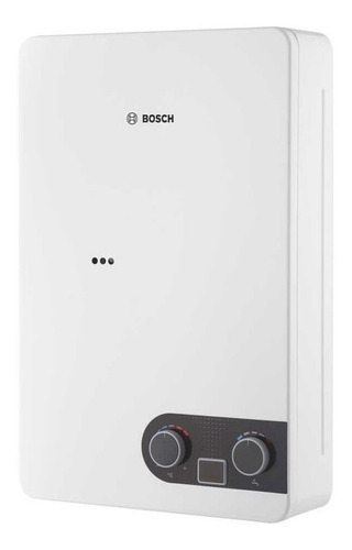 Calentador de agua a gas GN Bosch Therm 1400 f blanco