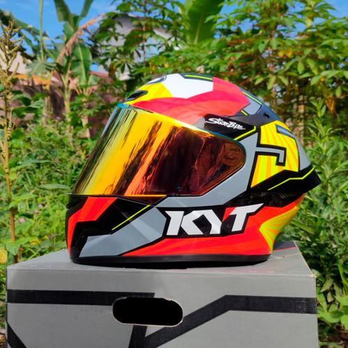 Capacete Kyt Quit Kait Tt Course Preto Fosco Diversos Modelo