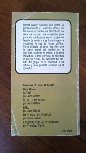 Imagen 2 de 3 de El Contrato Social - Robert Ardrey