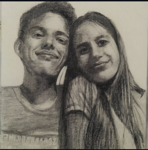 Retratos E Ilustraciones En Lapices Y Carbonillas