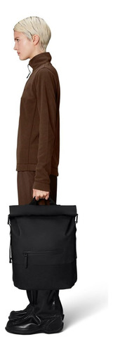 Mochila Impermeable Rains Trail Rolltop Para Hombres Y