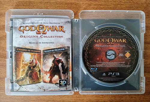 God Of War Origins Collection Ps3 Original Midia Fisica (Usado)