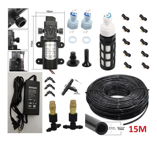 Kit Completo (aspersores Laton) Camara/arco Sanitización
