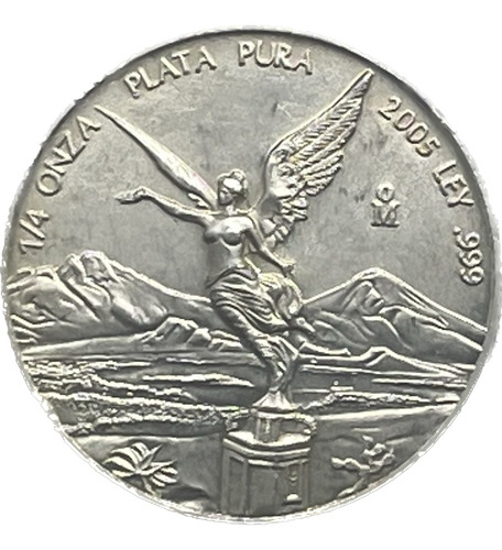 1/4 Onza 2005, Plata Pura, Serie Libertad