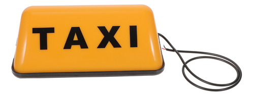 La Cúpula Del Taxi Que Brilla En La Oscuridad Ilumina El Let