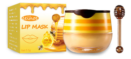 Mascarilla Labial Con Miel Y Para Labios Secos Y Agrietados