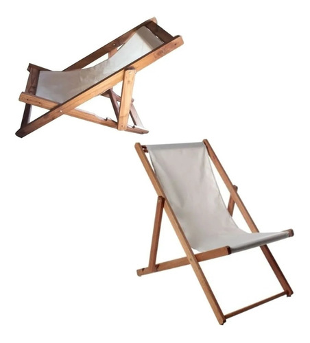 Silla Reposera Plegable Playera Jardin Exterior Soporta 120k