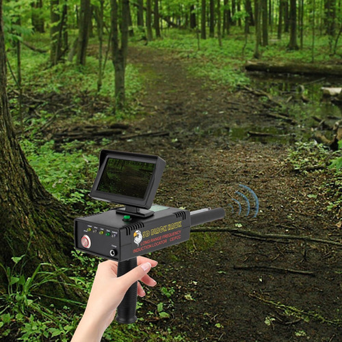 Detector De Metales Portátil 98.4ft Con Pantalla Lcd 3d