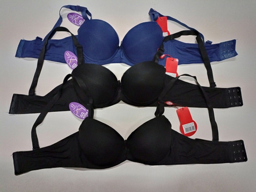 Imagen 4 de 6 de Brassier Sostenes Sosten Push Up Elegancia Y Calidad