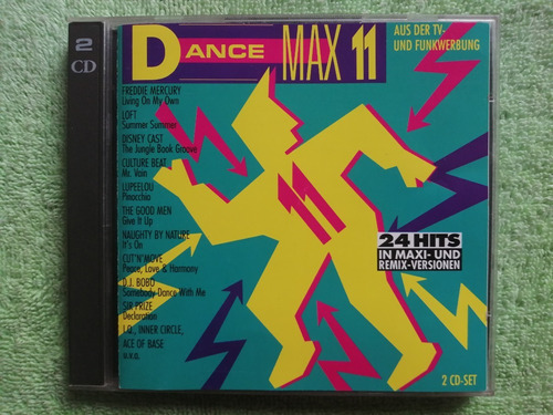 Eam Cd Doble Dance Max 11 1993 Loft Dj Bobo Culture Beat Ace