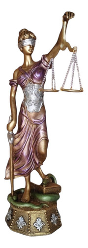 Diosa Temis Diosa De La Justicia 45cm Dorado