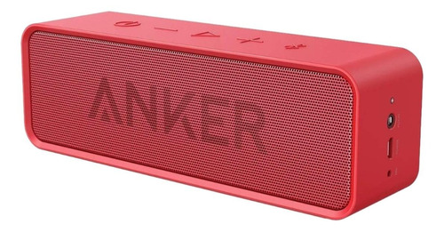 Bocina Anker SoundCore Bluetooth A3102 portátil red 