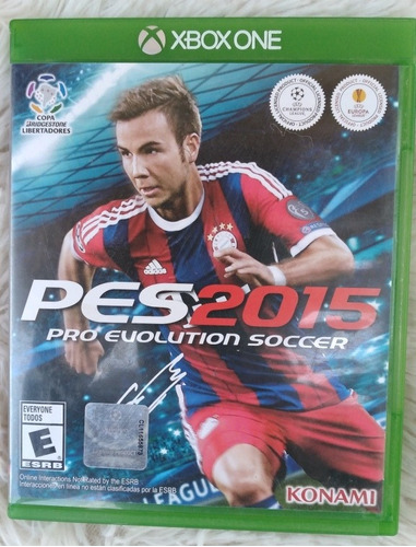 Juego Xbox One/ Pro Evolution Soccer 2015/ Konami/ Usado