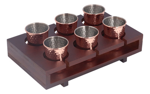 Juego De Tazas De Cóctel Moscow Mule Chapadas En Cobre
