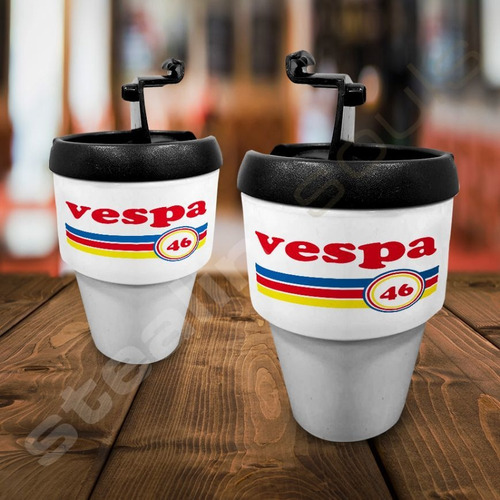 Vaso Termico Café | Moto #245 | Cafe Racer Bobber Vespa Brat