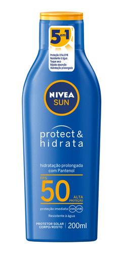 Protetor Solar Nivea Sun Protect Fps50 200ml Full