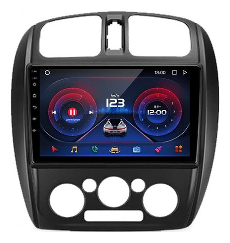 Radio Android Mazda Allegro 323 2000 A 2008 Carplay