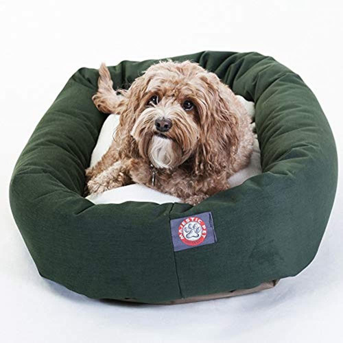 Majestuosa Cama Para Perro Polialgodon Diseño De Sherpa