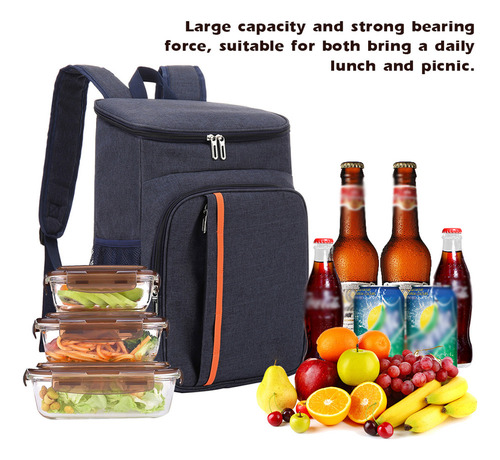 A Mochila Térmica Grande For Almuerzo De 18 Litros De Gran