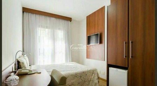Imagem 1 de 14 de Flat Com 1 Dormitório À Venda, 18 M² Por R$ 215.000,00 - Santa Paula - São Caetano Do Sul/sp - Fl0001