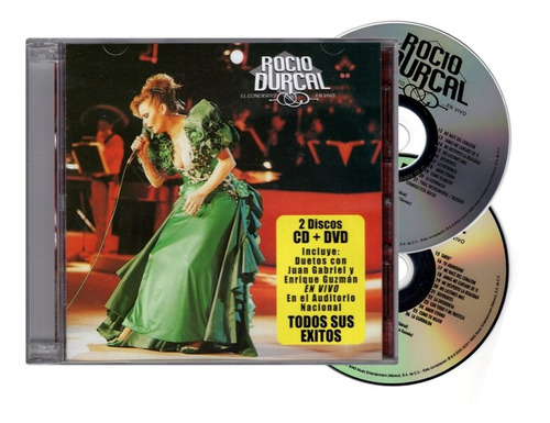 Rocio Durcal - El Concierto En Vivo - Disco Cd + Dvd