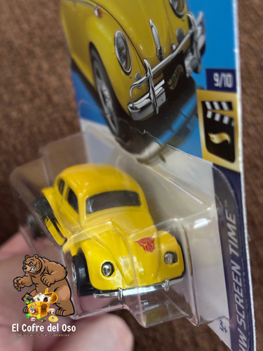 Hot Wheels Transformers Bumblebee Hw Screen Time 2023 Amarillo (Usado)