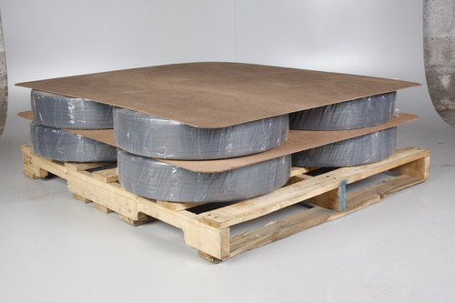 Chapa Lisa P/ Pallet Chapatex 120cm X 100cm X2,5mm Kit 10uni Marrom