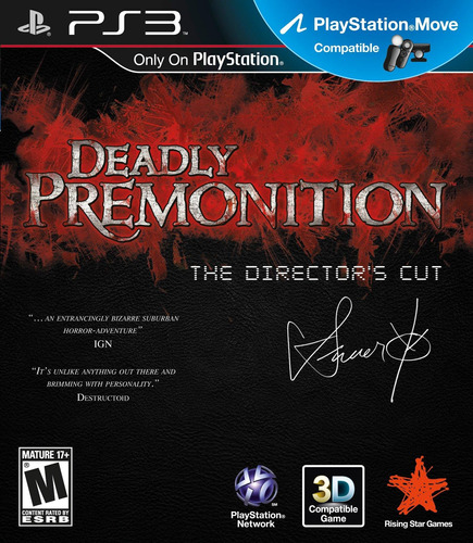 Deadly Premonition Ps3 Original Fisico