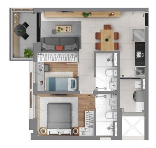 Imagem 27 de 29 de Duplex Residencial Para Venda, Pinheiros, São Paulo - Ad5377. - Ad5377-inc
