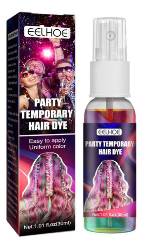 Eelhoe Hairdressing Spray Una Vez Fiesta Purpurina Peluquerí