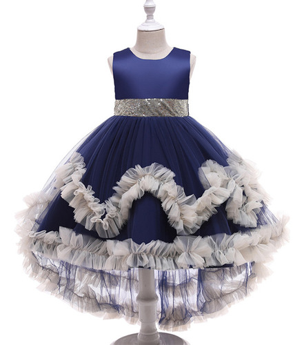 Vestido De Baile Infantil Con Interpretación De Piano Para P