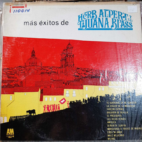 Vinilo Herb Alpert Su Tijuana Brass Mas Exitos J1