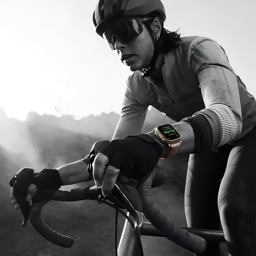Apple Watch Ultra 2 GPS + Celular • Caja de titanio de 49 mm • Correa Ocean azul - Excelente (Reacondicionado)