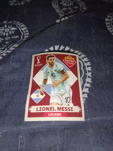 Sticker Panini Messi Extra Base Original