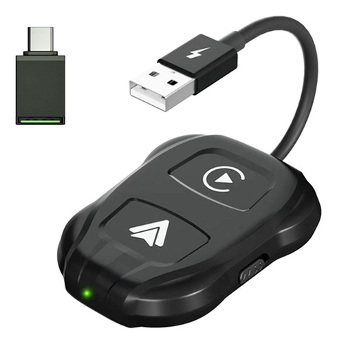 Adaptador Inalámbrico 2 En 1 For Carplay Y Android Auto, Ca