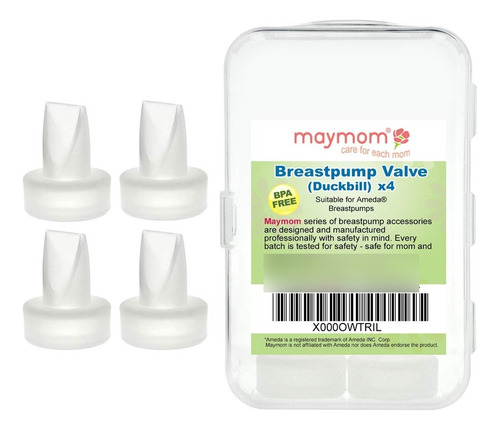 Maymom Duckbills Compatible Con Válvulas De Bombas Ameda M.