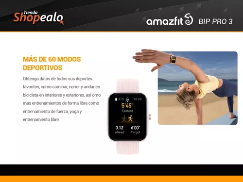 Amazfit Bip 3 Pro Más de 60 Modos Deportivos