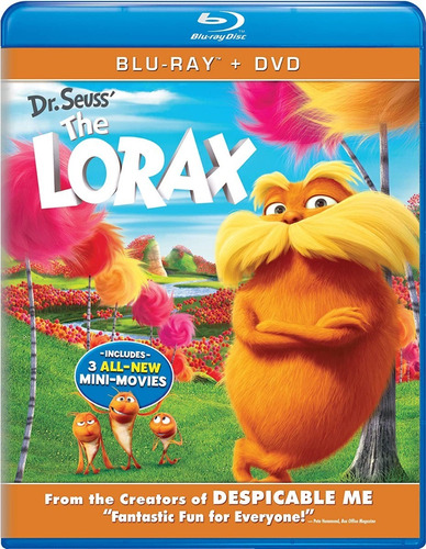 Blu-ray + Dvd The Lorax / El Lorax