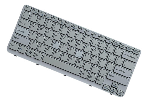 Teclado De Repuesto Us Layout Inglés Sve141j11w Sve14