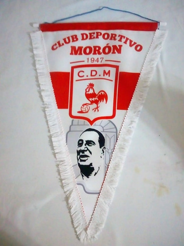 Banderin Deportivo Morón . Modelo Morón Y Perón.