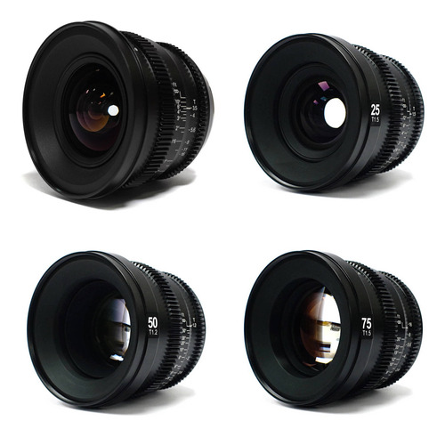 Slr Magic Microprime Cine 15, 25, 50, And 75mm Full-frame Le